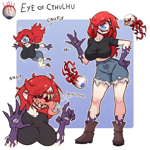 Rule 63 Terraria Bosses (@carpinchor123) [Terraria]