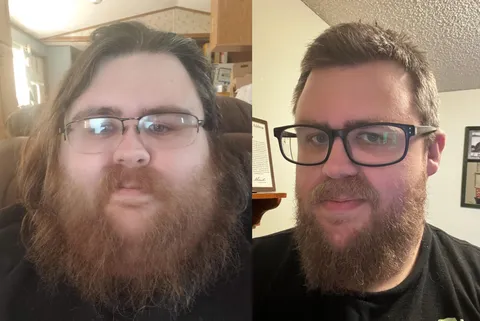 172 pounds down. I don't hide from cameras anymore.