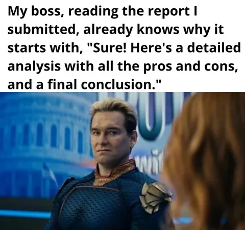 He knows what it means 😂