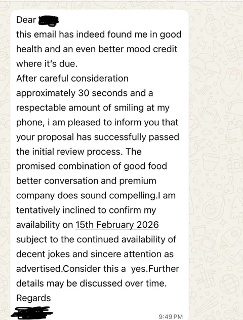 She said yes... 💐