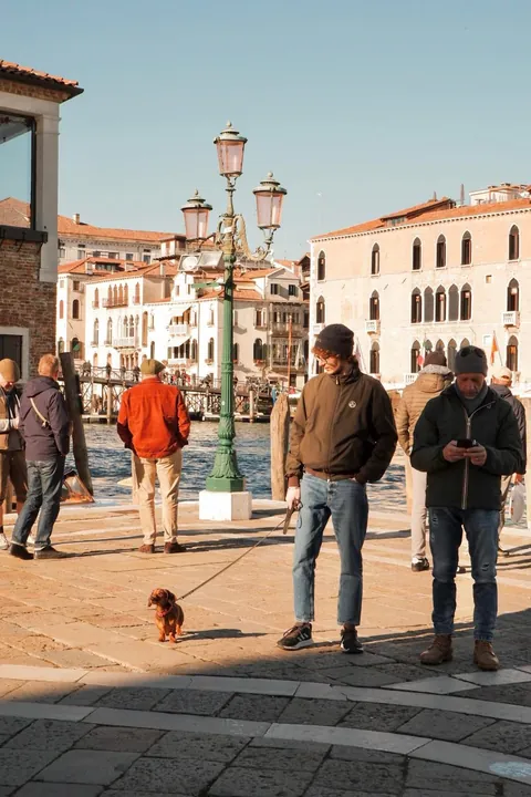 Sunny autumn day in Venice