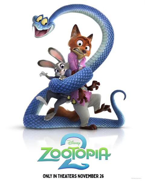 Official Poster for 'Zootopia 2'