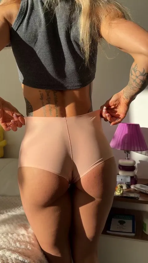 They don’t leave much room… or much to the imagination, you can probably taste me through the fabric