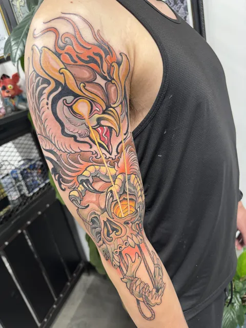 First Tattoo. Still can’t believe I am wearing this!