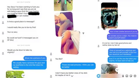 18 year old virgin gets his first time everything. Boyfriend gets fresh sloppy seconds!