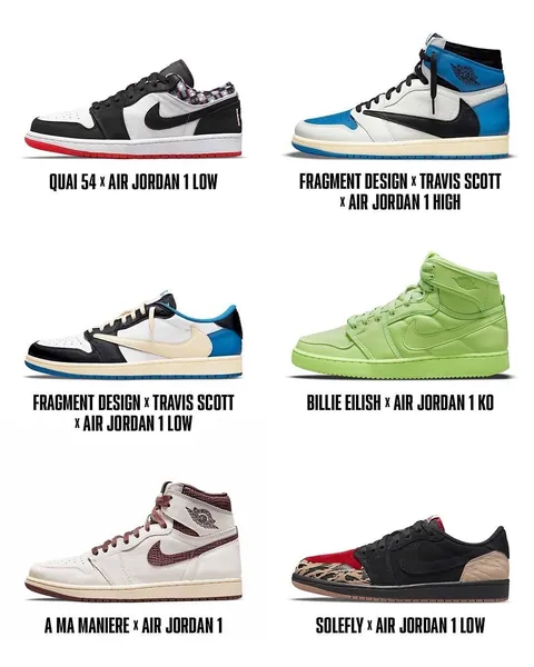 Every Air Jordan 1 collab in history
