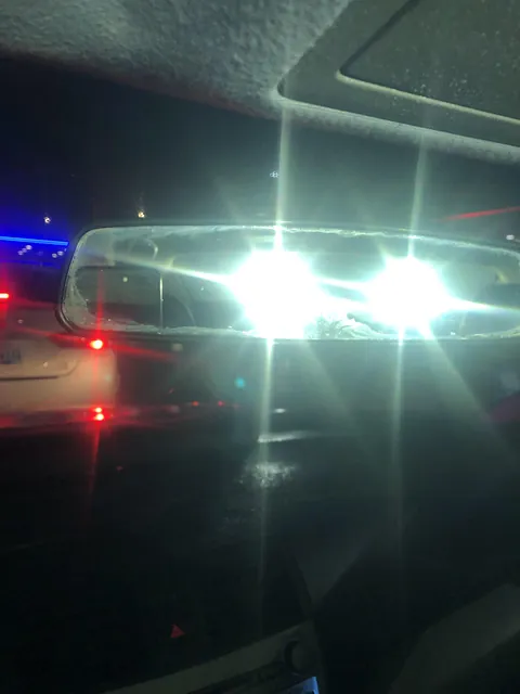 This asshole behind me in line in the drive thru blasting me with their high beams.