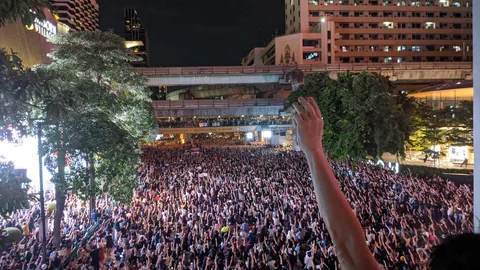 Goosebumps cannot describe how I felt tonight. No matter what happens, this country will never be the same again.