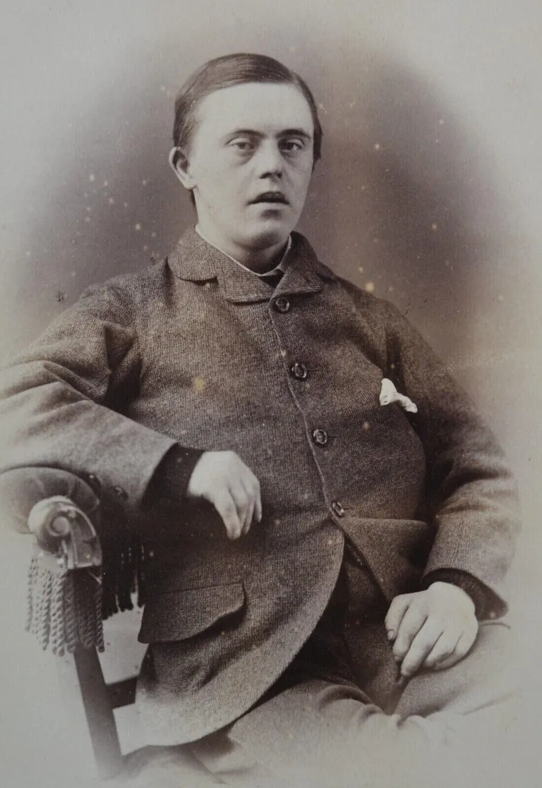 Man with Down’s syndrome, 1890s