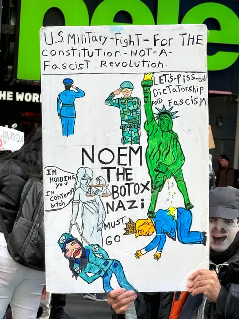 Highlights From NYC’s No Kings Protest—Central Park South to Times Square