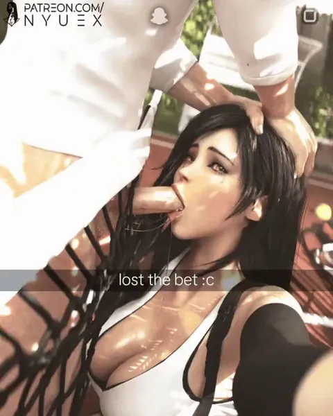 Tifa lost the bet (NyueX) [Final Fantasy VII]