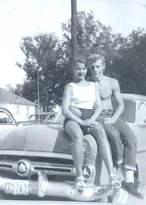 My parents in the around 1955
