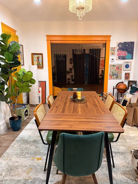 Painting &amp; making my home cozier every day 🧡