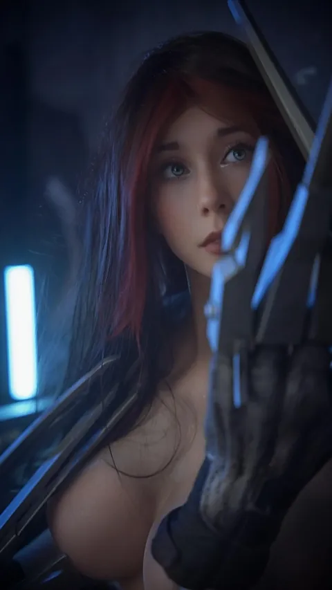 Edwina Scissor hands cosplay - by me