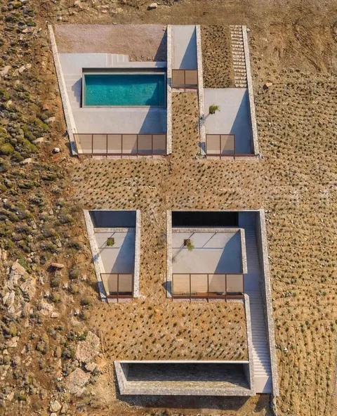 Xerolithi House by Sinas Architects — Serifos Island, Greece