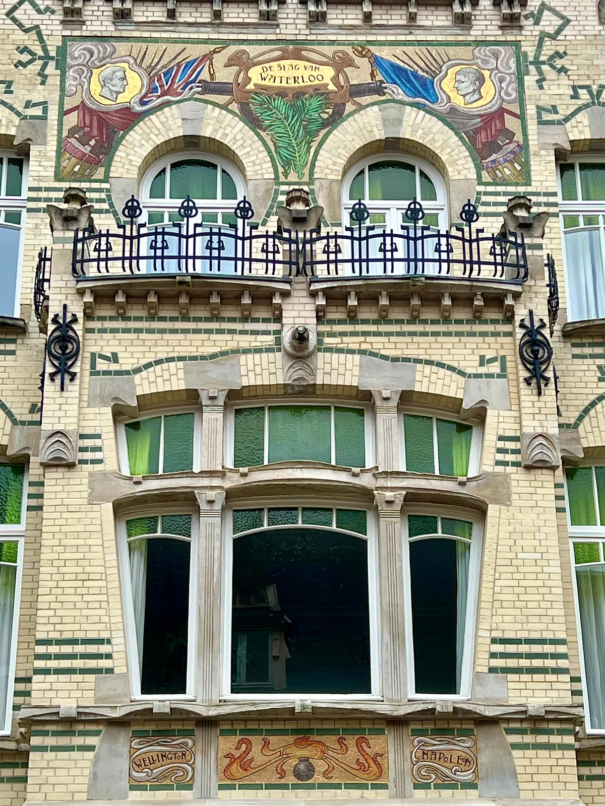 Art Nouveau architecture in Antwerp BE