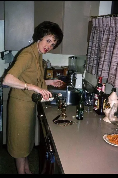 Would you have a drink with her? 1960s