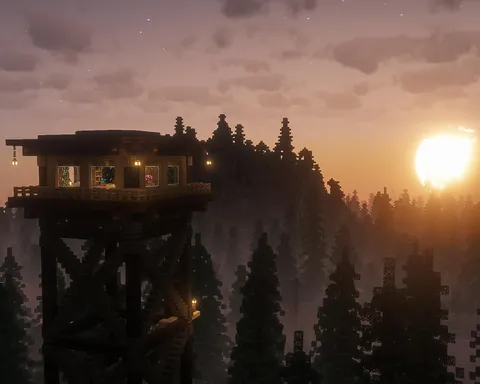 I built a Firewatch tower inspired by the game Firewatch 🌲