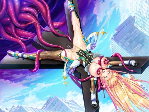 Aliens started their attack on humanity. What better way to do that than to publicly humiliate the "hero"? (Aoi Nagisa)