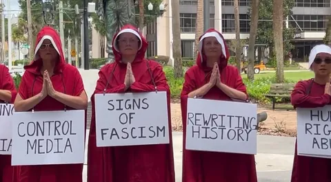 The Handmaids in Orlando yesterday (OC)