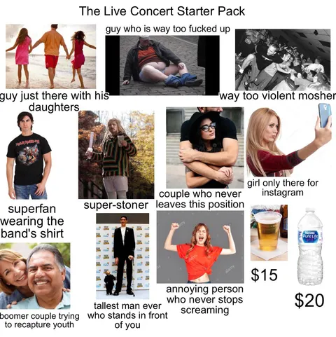 Live Concert starter pack