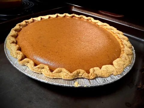[homemade] Pumpkin Pie 