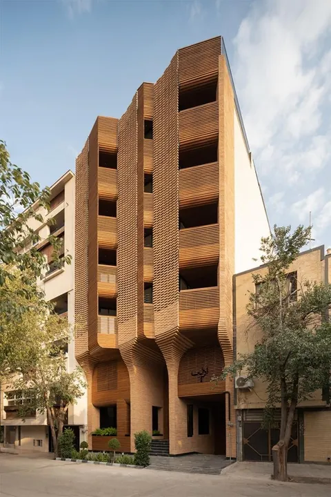 mid-rise apartments - iran