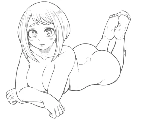 Ochako and her beautiful assets (James LS)