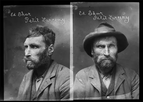 Mugshots Taken Between 1901 &amp; 1908 in Nothern California by Photographer Clara Sheldon Smith