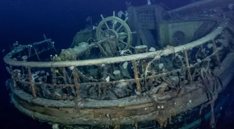 A 110 Year Old Sunken Shipwreck Was Found Near Antarctica In 2022.