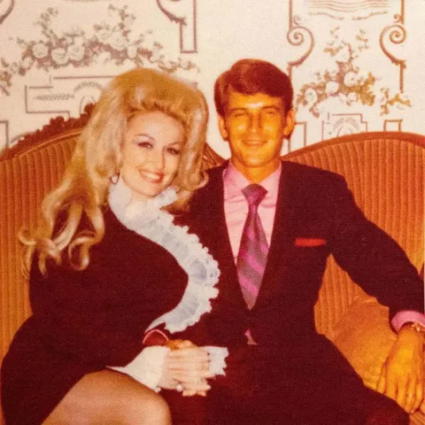 Dolly Parton and her husband Carl Dean in the 60s