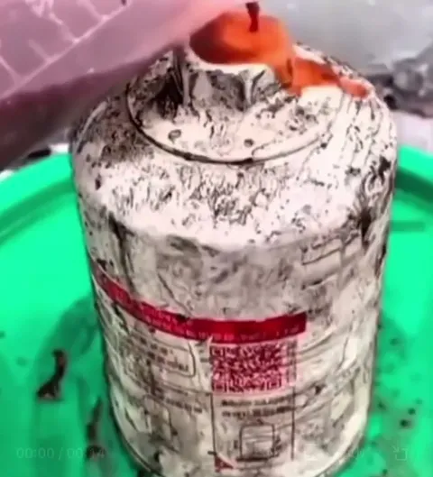 Timelapse of Solvent-Based Paint Remover