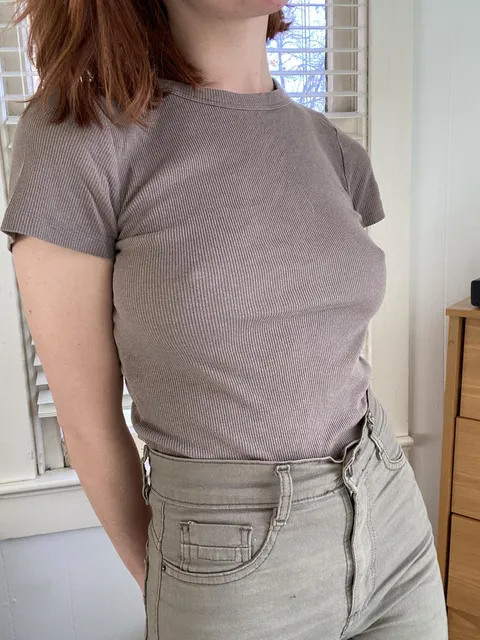 I think it's cute how my pokies turn upwards in this top