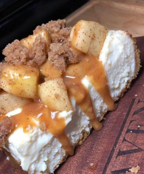 Carmel Apple Cheesecake