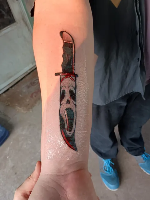 My husband and I went on a tattoo date to Distinguished Body Art KC