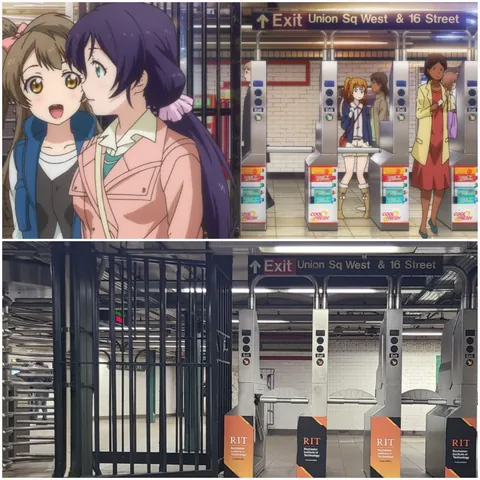 I flew from Japan to New York and went on 3 anime pilgrimages!