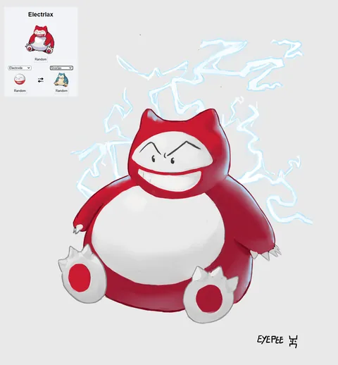 [OC] Some pokemons fusions i did