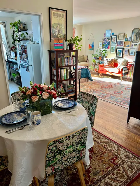 Love my cozy, eclectic apartment ✨