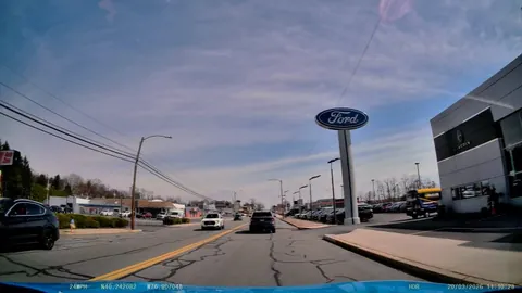 [OC] Impatient driver behind me in traffic stupidly crosses double yellow line with cop behind him