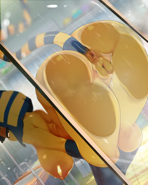 Rear view of Ankha (ashraely) [F]