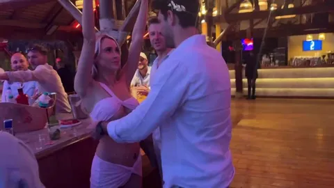 Allie Dawson arrived at the party, baby