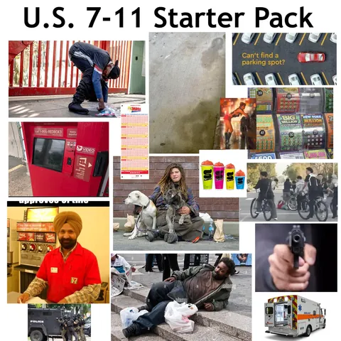 U.S. 7-11 Starter Pack