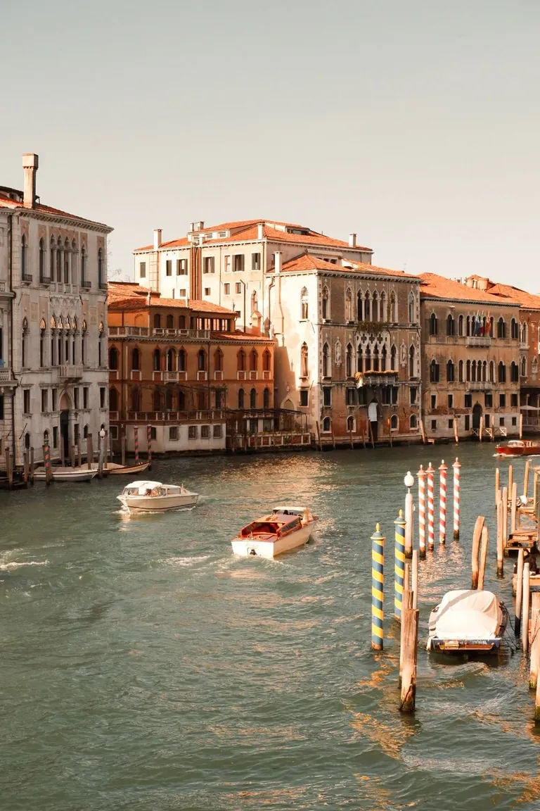 Sunny autumn day in Venice