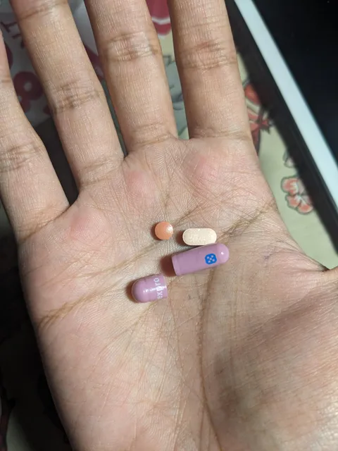 i opened up my pill and there were two tablets inside it 