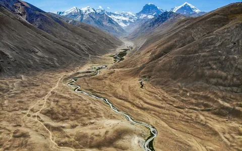 Pamirs of the Wakhan Corridor in Afghanistan. I walked alone across the border bridge at Ishkashim, hitched a ride then hired a donkey and walked up the valley for a week, then hired a horse and rode into the mountains for three weeks. Best trip ever!