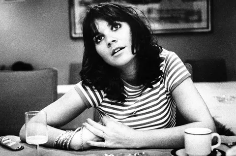 American folk singer Linda Ronstadt photographed in Amsterdam in 1976.