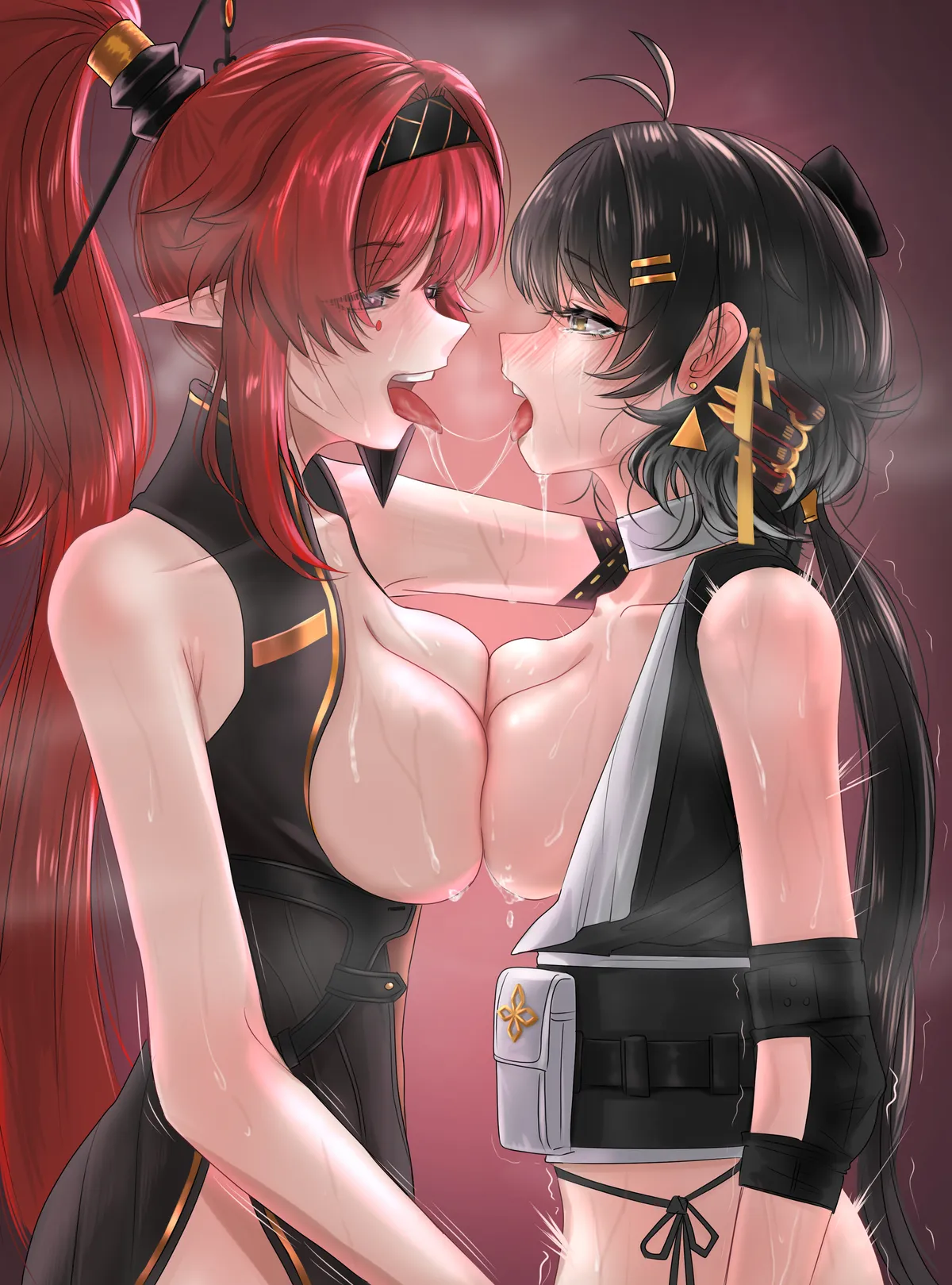 Yinlin and Rover in hot moments