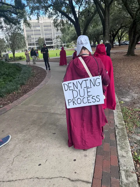 The Handmaids in Orlando yesterday (OC)