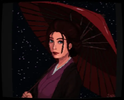 Put some of my pixel art through a CRT filter, love the results :)