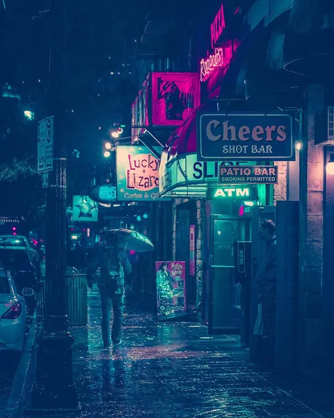 "Austin, Texas during hurricane harvey", Photography, 900×1125px